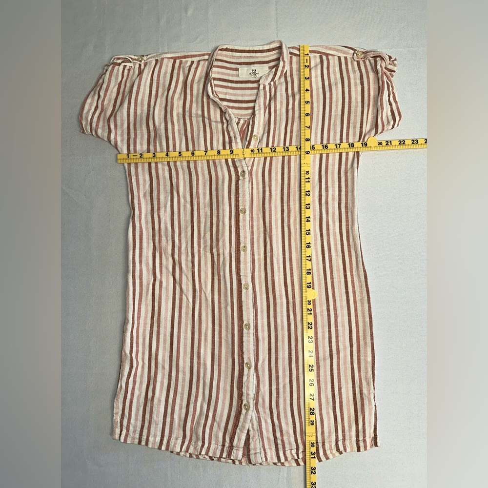 Thread And Supply Button Up Shirt Dress - Picture 8 of 8